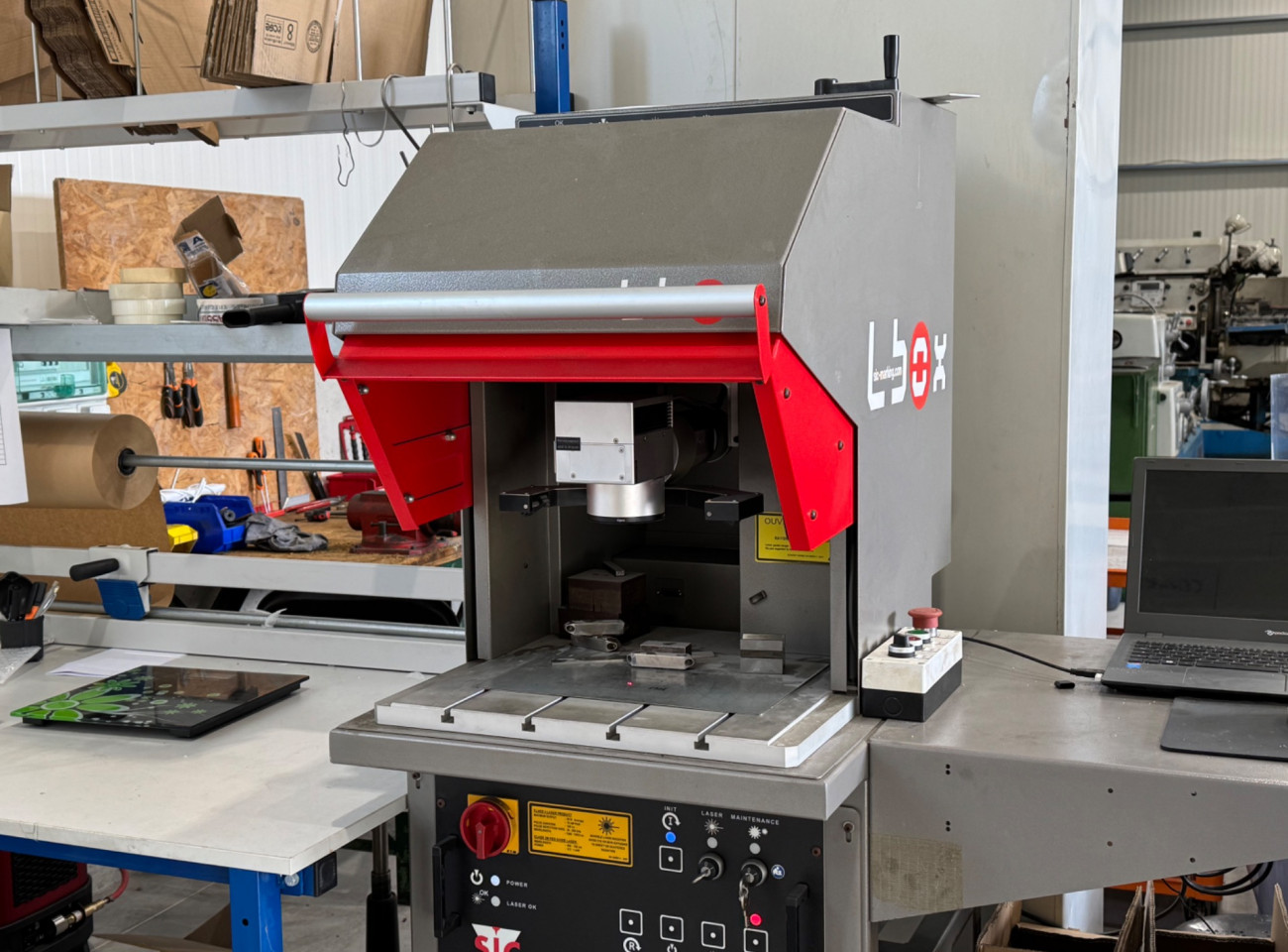 Marquage laser des outils